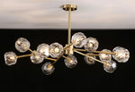 Crystal Ball Round Cluster Chandelier - Lamp Outdoor