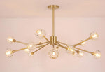 Crystal Ball Round Cluster Chandelier - Lamp Outdoor