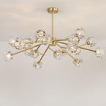 Crystal Ball Round Cluster Chandelier - Lamp Outdoor