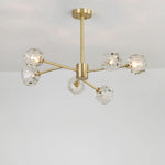 Crystal Ball Round Cluster Chandelier - Lamp Outdoor