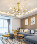 Crystal Ball Round Cluster Chandelier - Lamp Outdoor