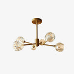 Crystal Ball Round Cluster Chandelier - Lamp Outdoor