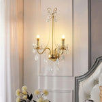 Crystal Pearl Chain Wall Lamp - Lamp Outdoor