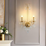 Crystal Pearl Chain Wall Lamp - Lamp Outdoor