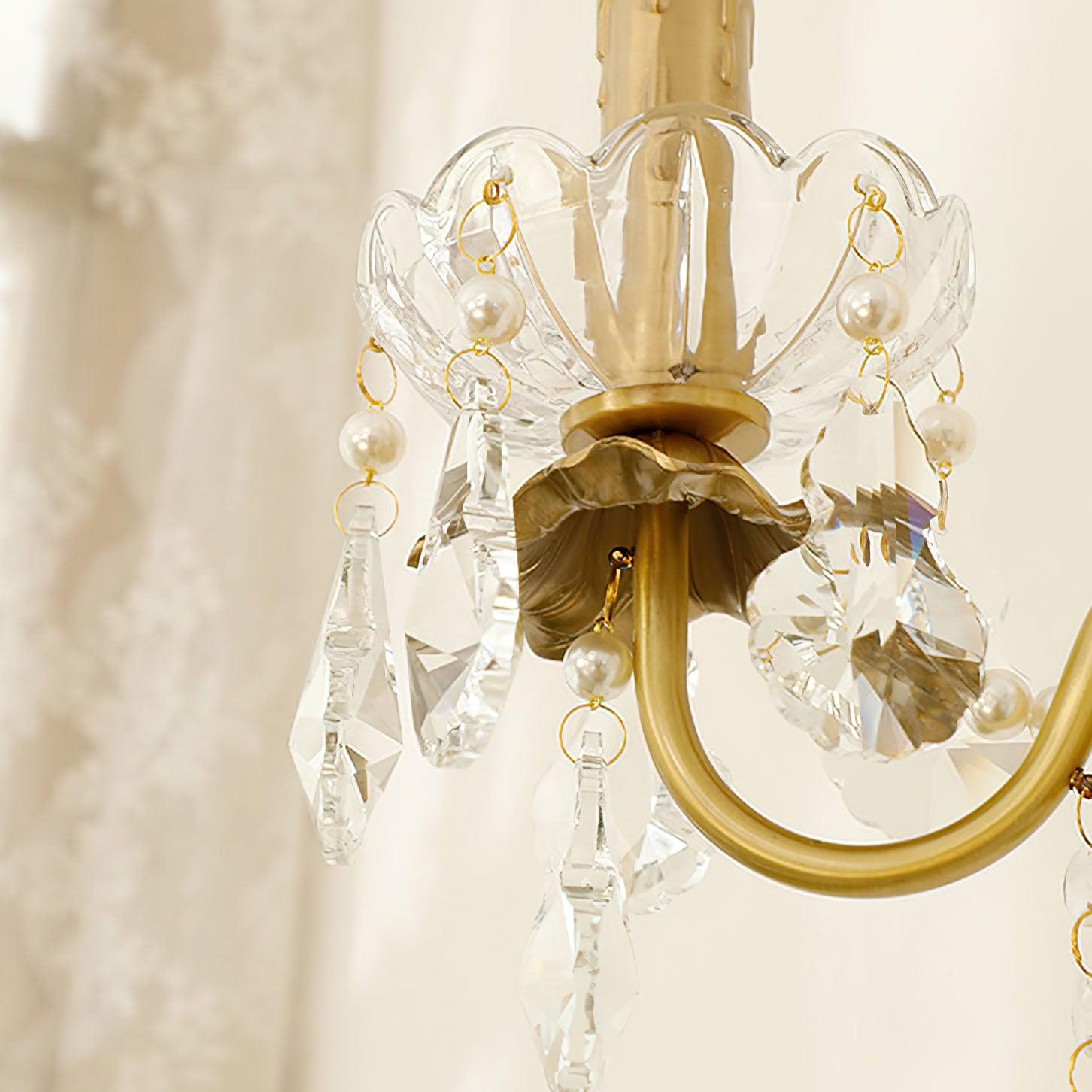 Crystal Pearl Chain Wall Lamp - Lamp Outdoor