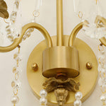 Crystal Pearl Chain Wall Lamp - Lamp Outdoor