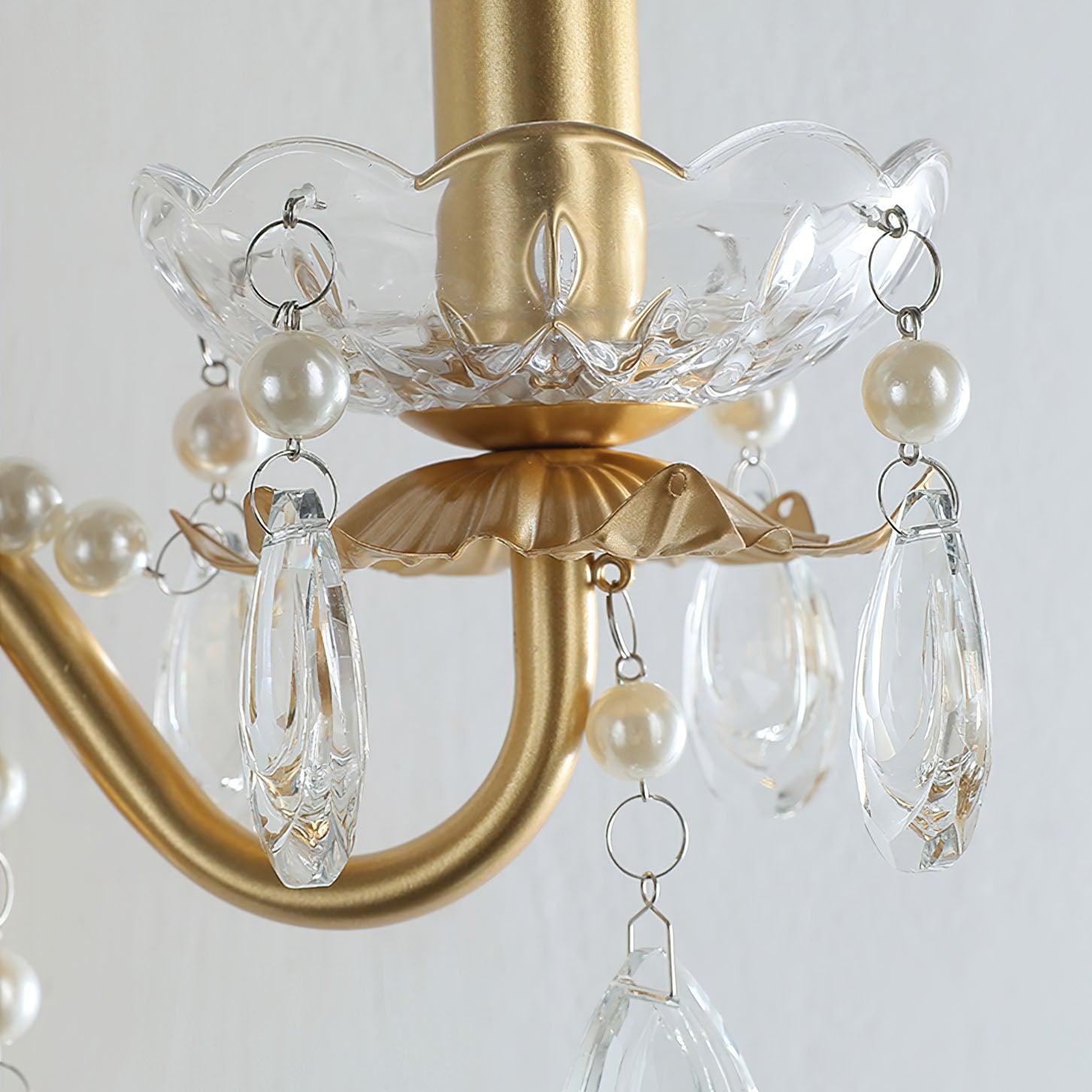 Crystal Pearl Chain Wall Lamp - Lamp Outdoor
