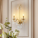 Crystal Pearl Chain Wall Lamp - Lamp Outdoor