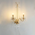 Crystal Pearl Chain Wall Lamp - Lamp Outdoor