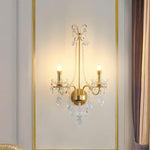 Crystal Pearl Chain Wall Lamp - Lamp Outdoor
