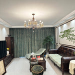 Enorel Vintage Bronze Crystal Chandelier - Lamp Outdoor