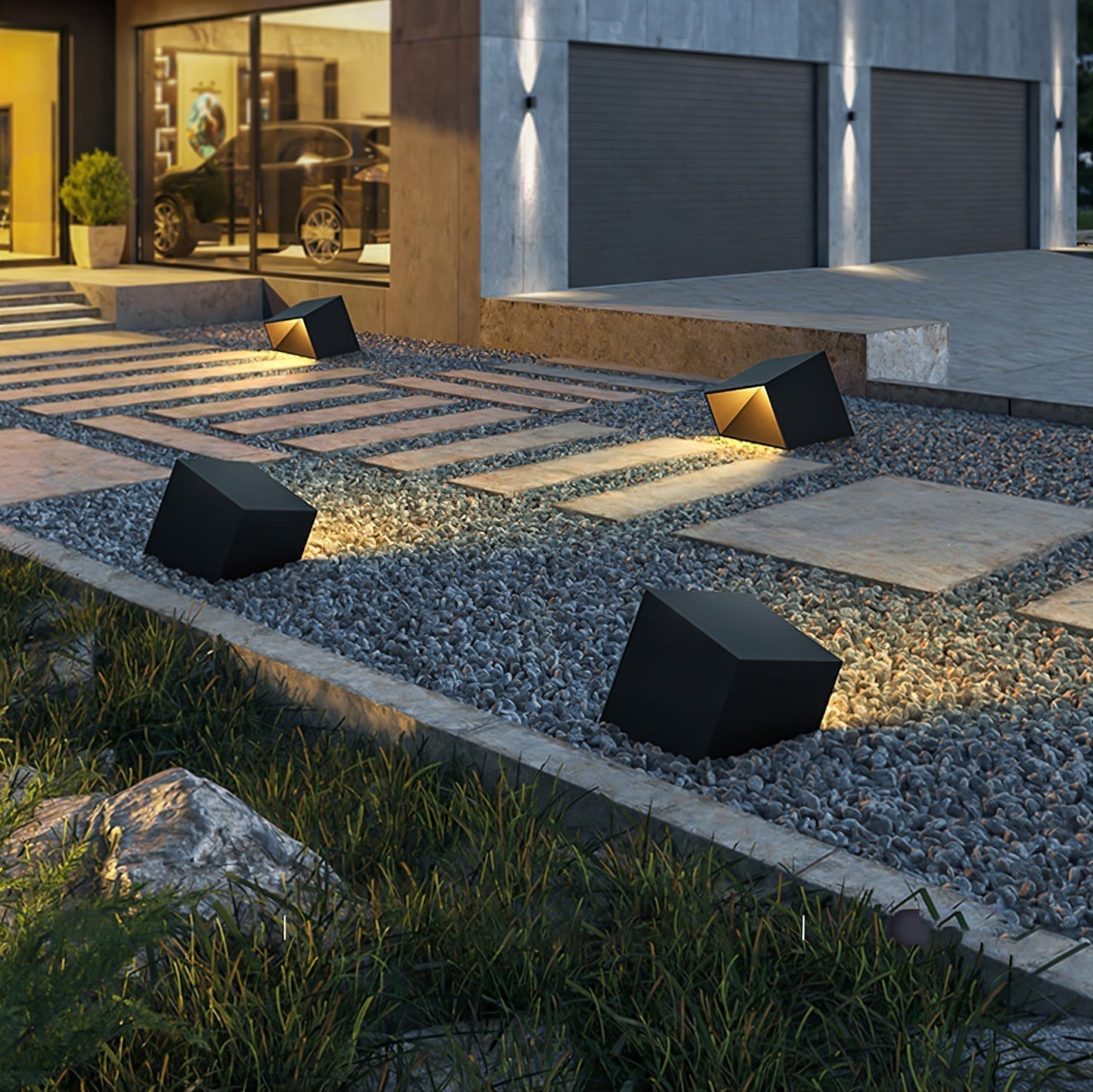 Cube Garden Outdoor Light - Lamp Outdoor
