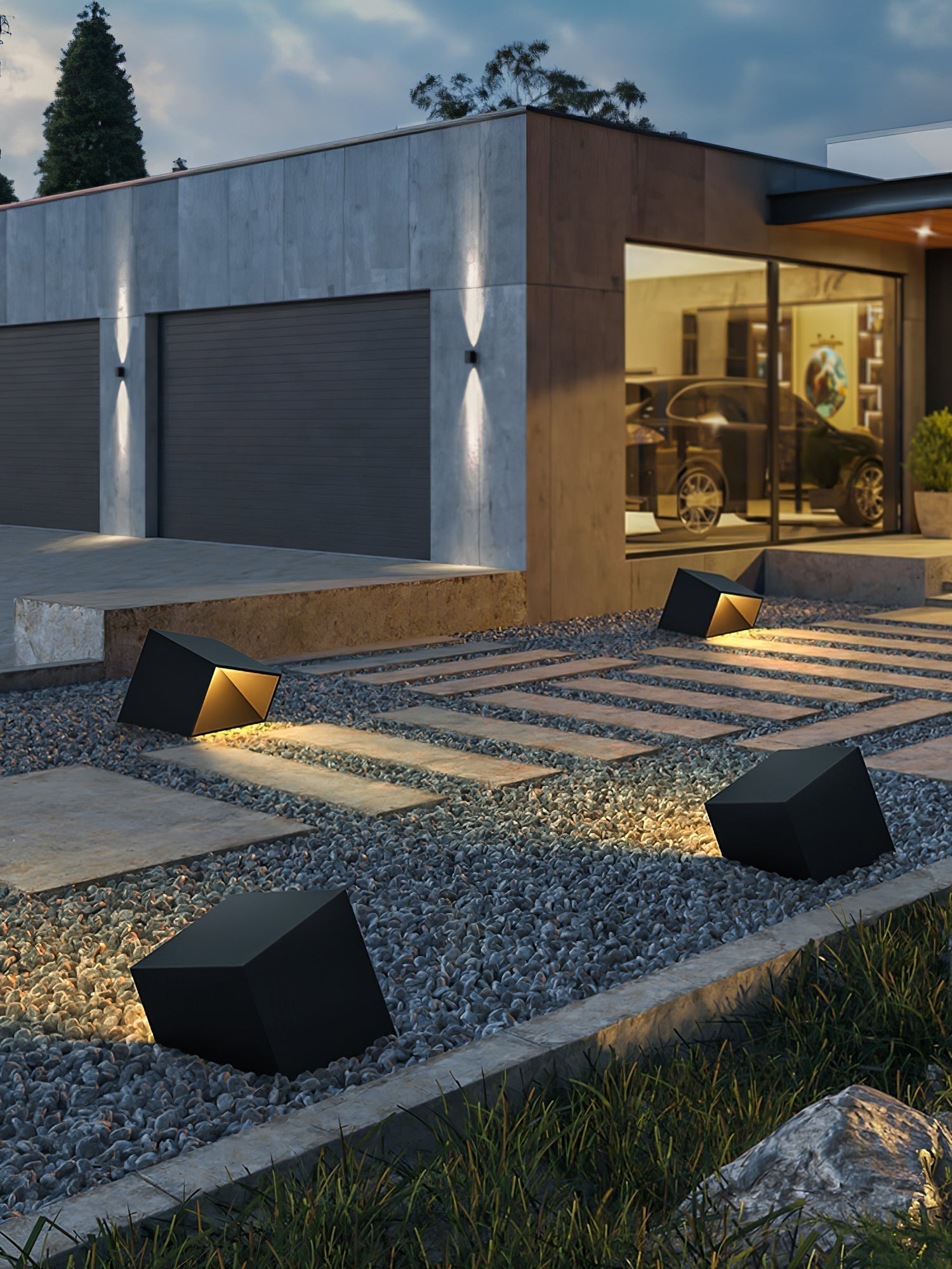Cube Garden Outdoor Light - Lamp Outdoor