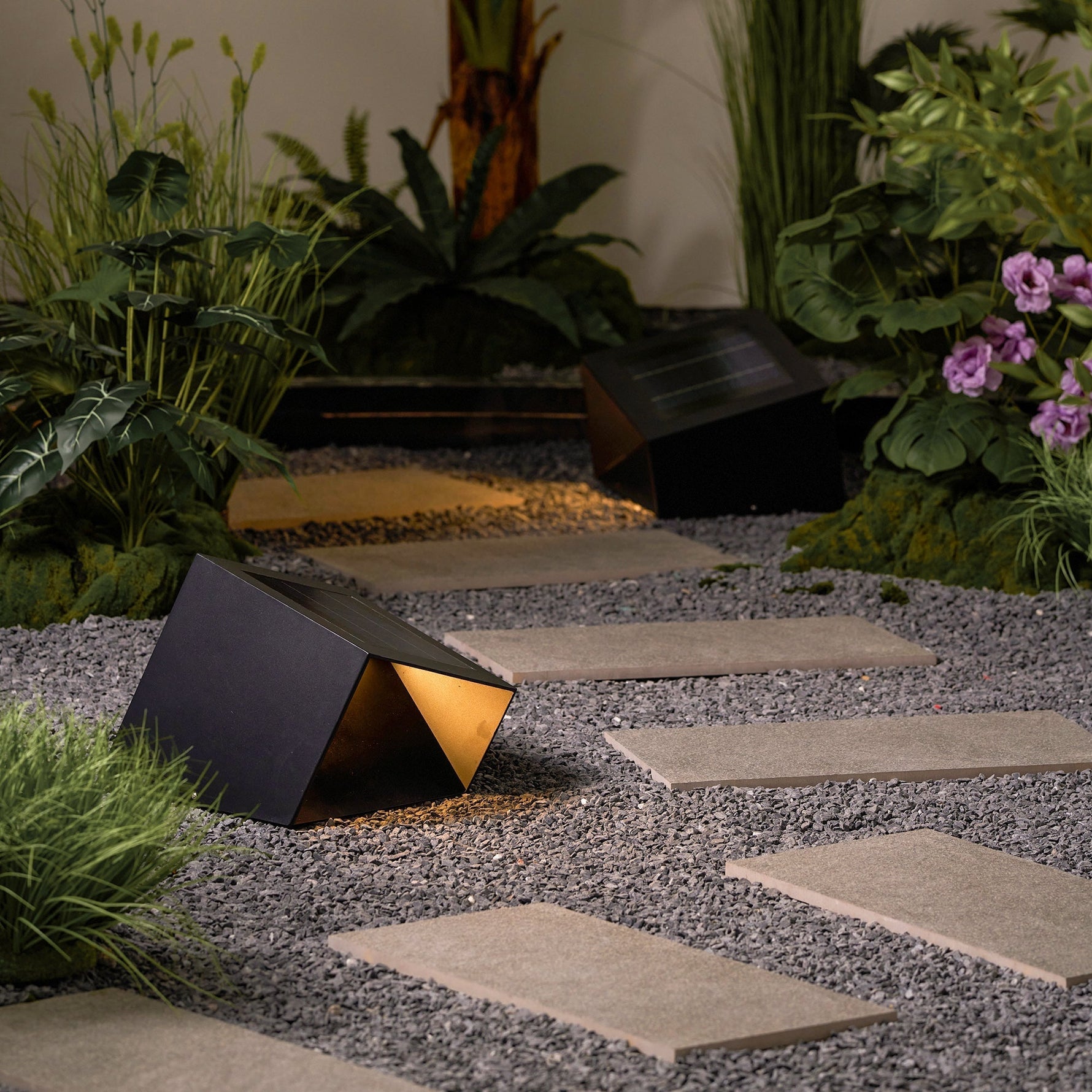 Cube Garden Solar Outdoor Light - Lamp Outdoor