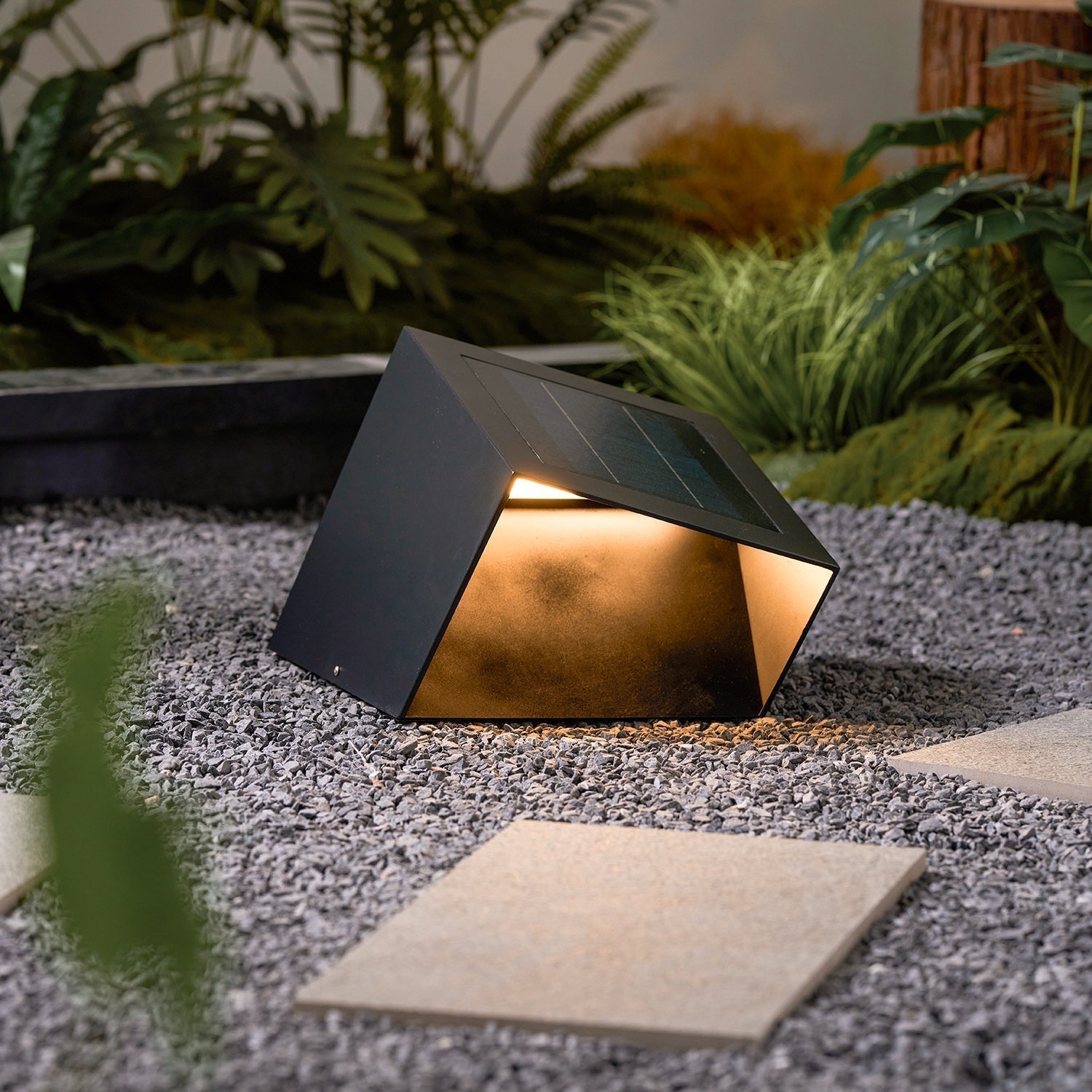 Cube Garden Solar Outdoor Light - Lamp Outdoor