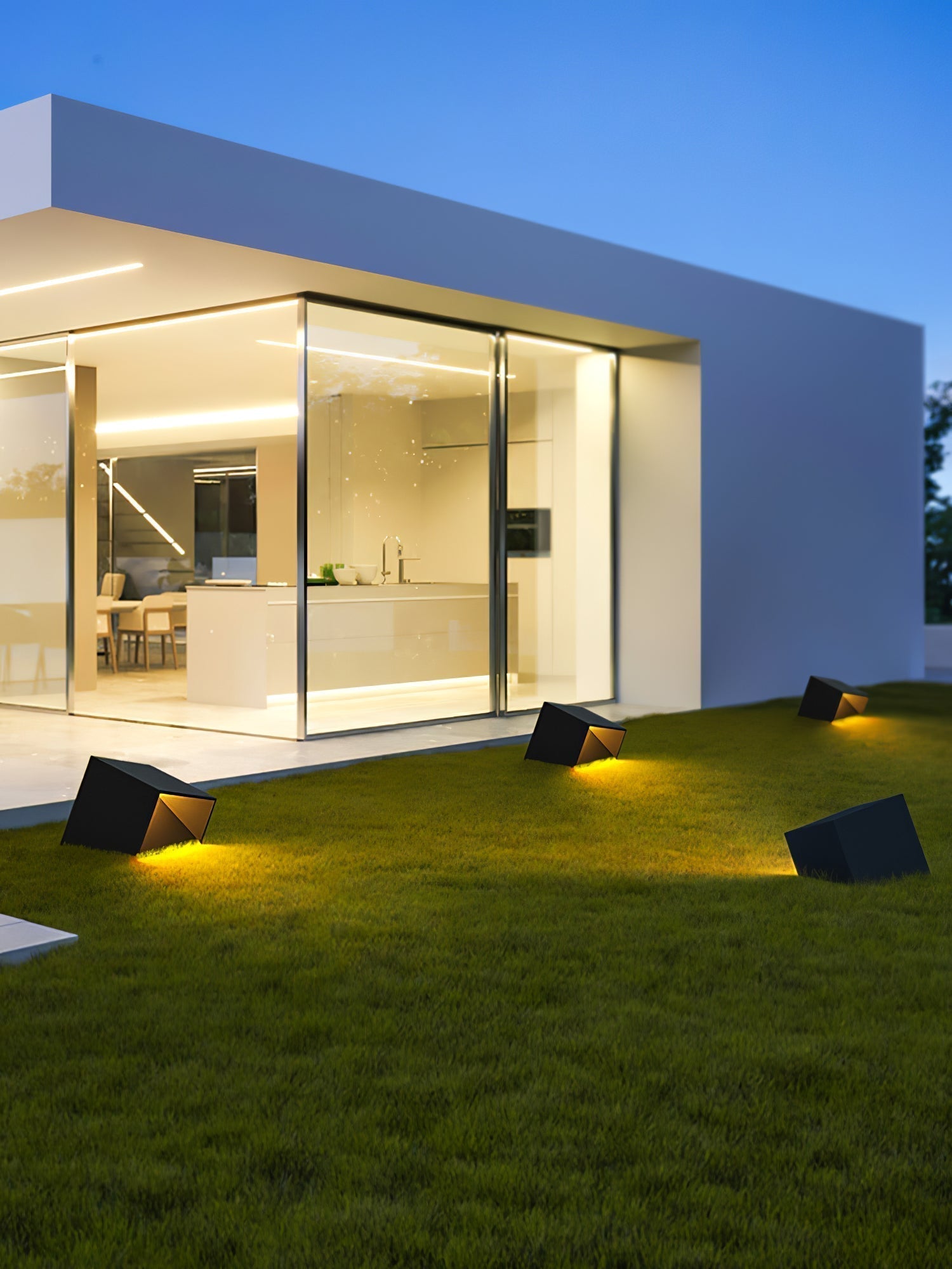 Cube Garden Solar Outdoor Light - Lamp Outdoor