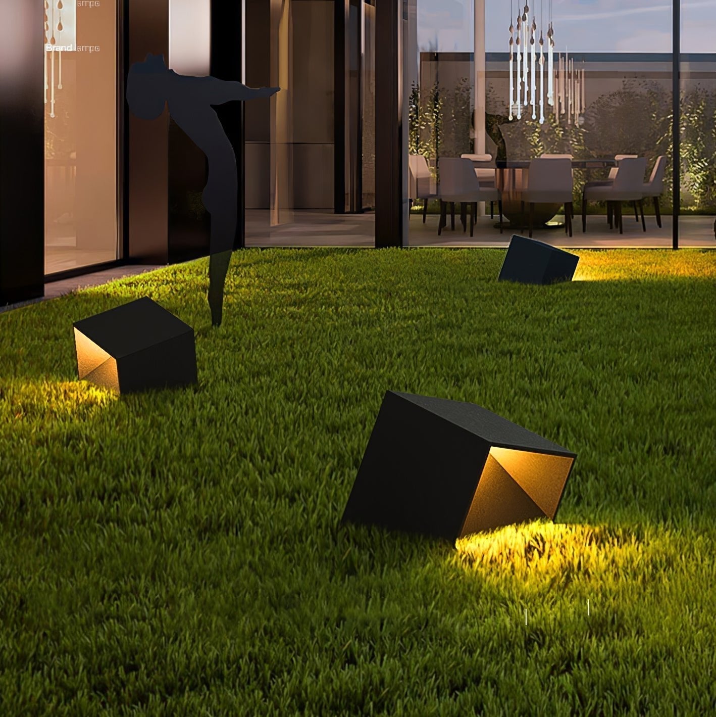 Cube Garden Solar Outdoor Light - Lamp Outdoor
