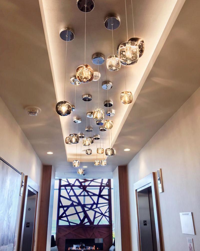 Cubie Chandelier - Lamp Outdoor