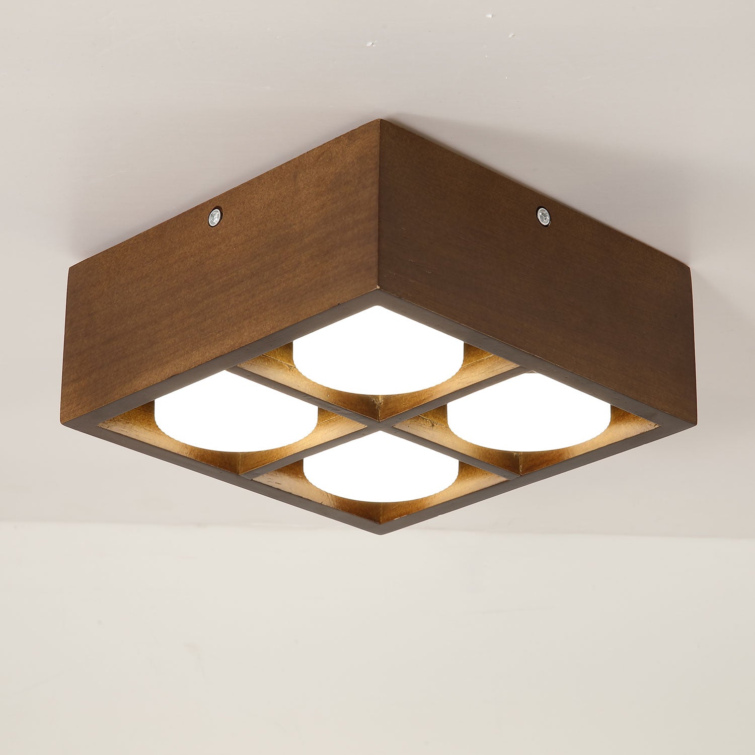 Eliza Minimalist Wood Ceiling Light - Lamp Outdoor