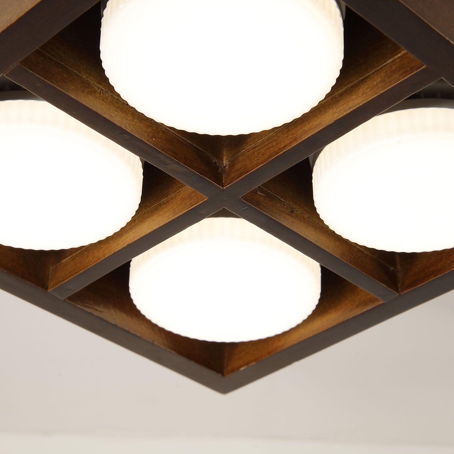 Eliza Minimalist Wood Ceiling Light - Lamp Outdoor