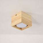 Eliza Minimalist Wood Ceiling Light - Lamp Outdoor