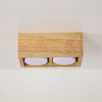 Eliza Minimalist Wood Ceiling Light - Lamp Outdoor