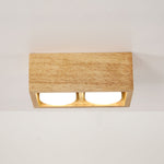 Eliza Minimalist Wood Ceiling Light - Lamp Outdoor