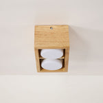 Eliza Minimalist Wood Ceiling Light - Lamp Outdoor