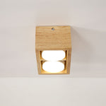 Eliza Minimalist Wood Ceiling Light - Lamp Outdoor