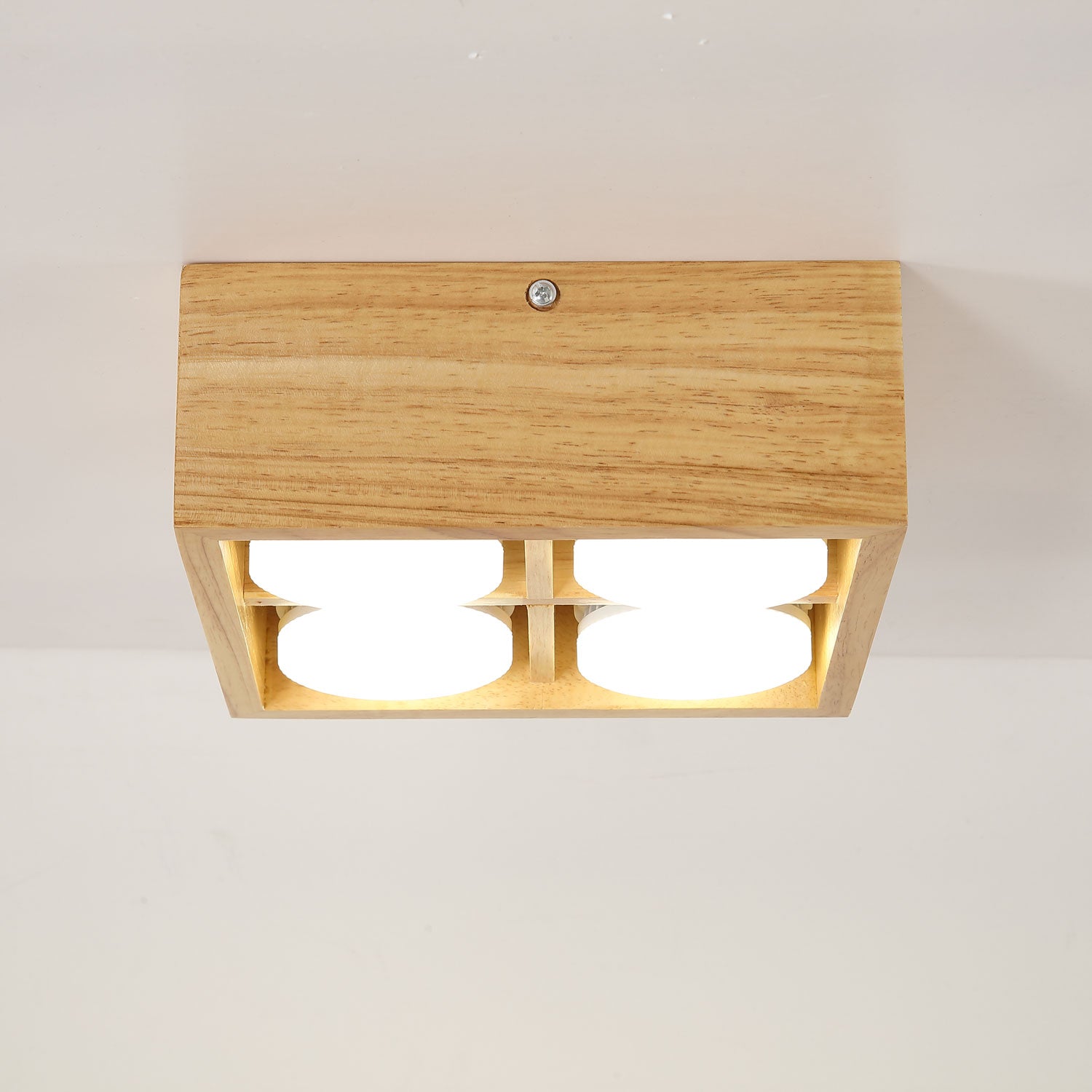 Eliza Minimalist Wood Ceiling Light - Lamp Outdoor