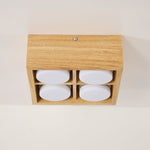 Eliza Minimalist Wood Ceiling Light - Lamp Outdoor