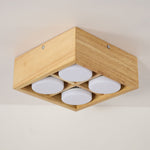 Eliza Minimalist Wood Ceiling Light - Lamp Outdoor