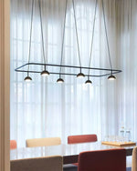 Aurora Chandelier LED Sleek - Lamp Outdoor