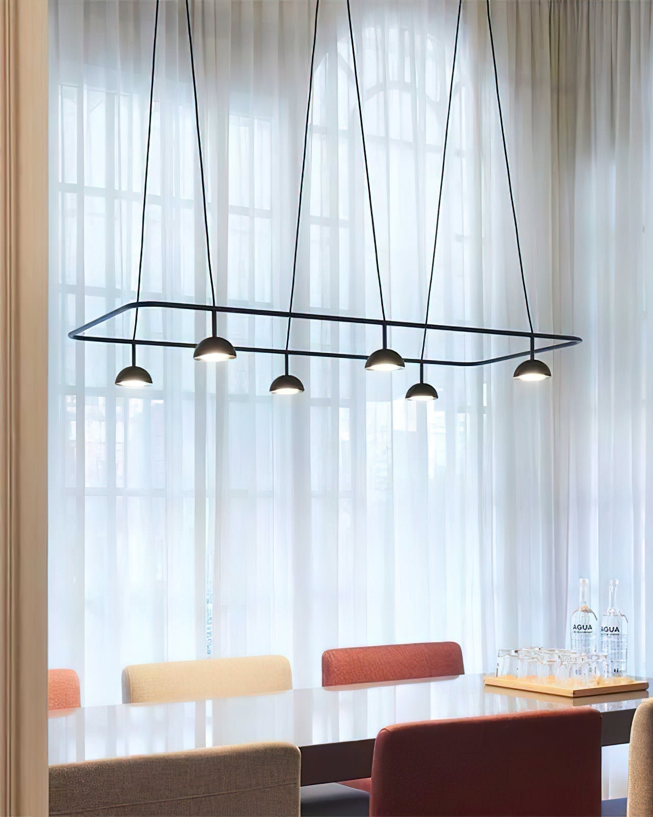 Aurora Chandelier LED Sleek - Lamp Outdoor