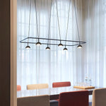 Aurora Chandelier LED Sleek - Lamp Outdoor