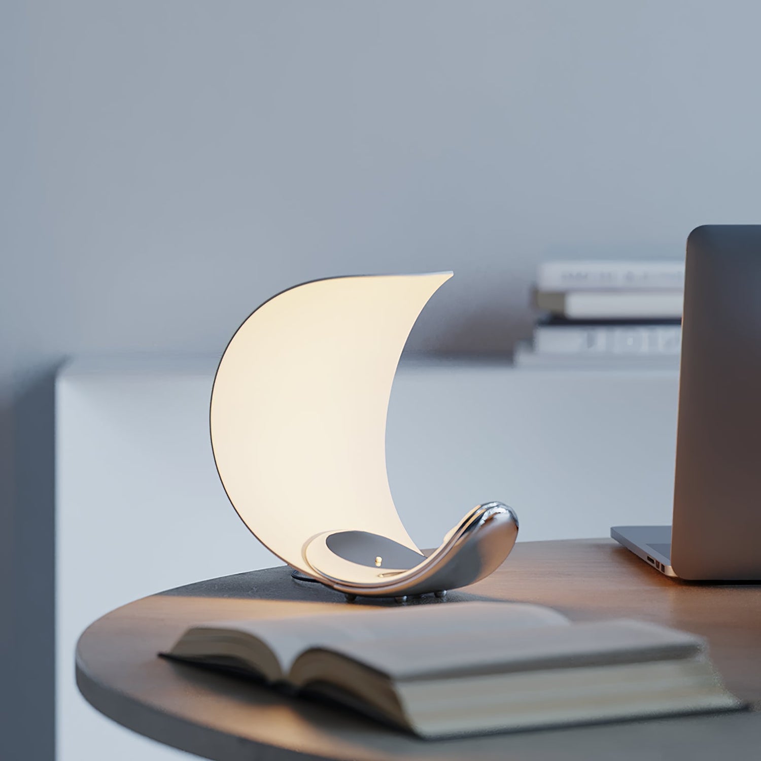Curved Modern Table Lamp
