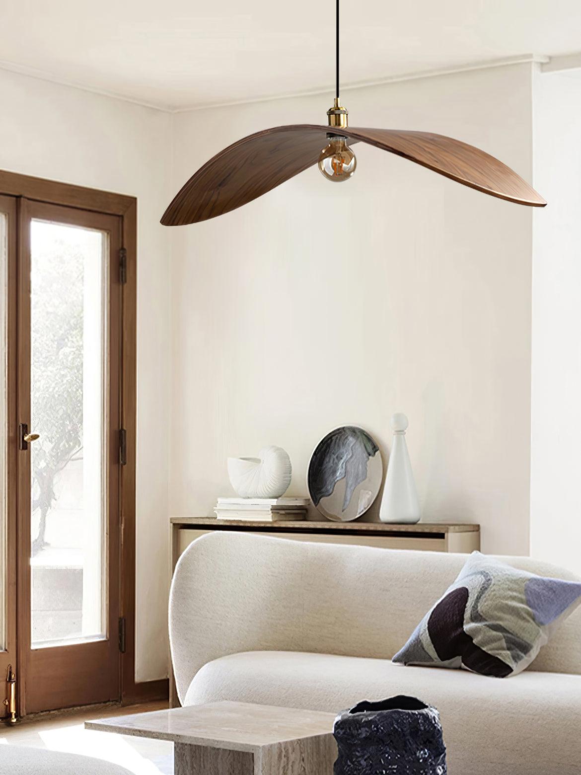 Curve Wooden Pendant Lamp - Lamp Outdoor