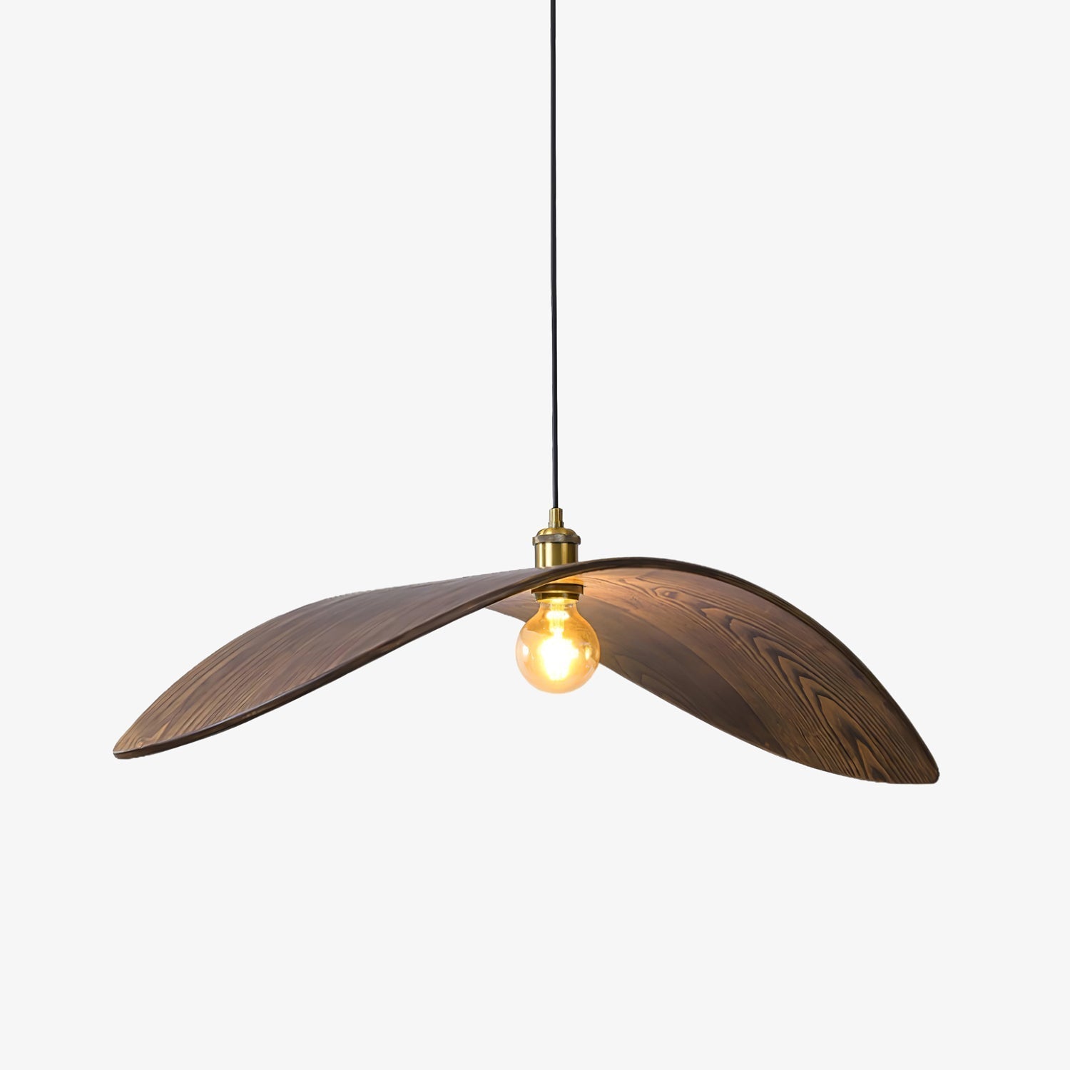 Curve Wooden Pendant Lamp - Lamp Outdoor