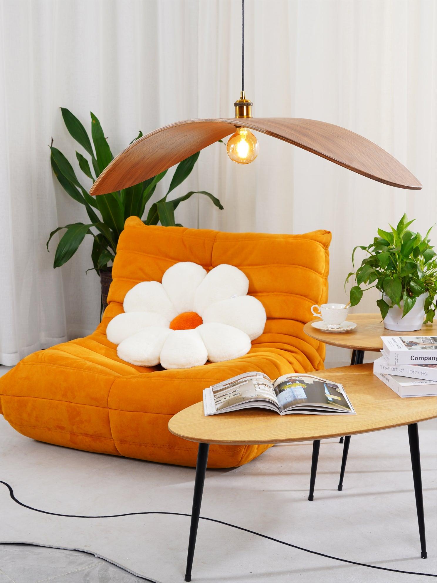 Curve Wooden Pendant Lamp - Lamp Outdoor