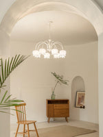 Curved Arm Bell Chandelier - Lamp Outdoor