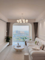 Curved Arm Bell Chandelier - Lamp Outdoor