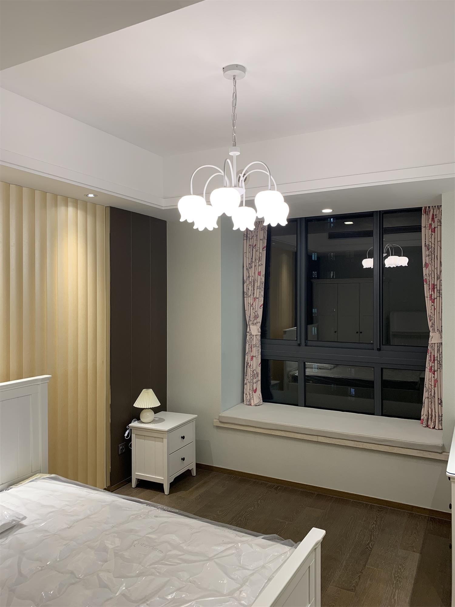 Curved Arm Bell Chandelier - Lamp Outdoor