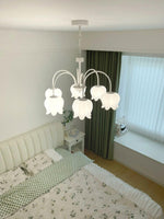 Curved Arm Bell Chandelier - Lamp Outdoor