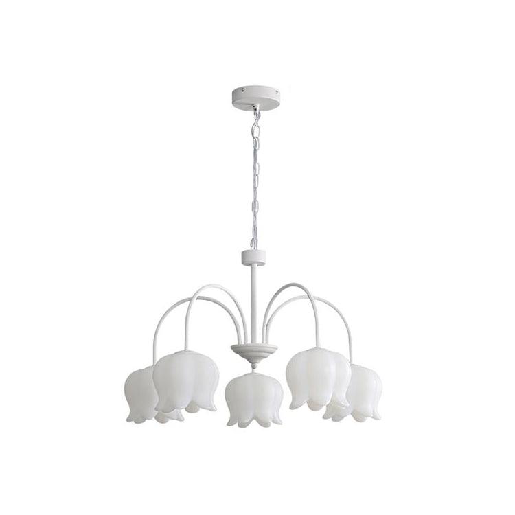 Curved Arm Bell Chandelier - Lamp Outdoor