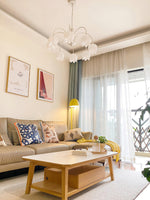 Curved Arm Bell Chandelier - Lamp Outdoor