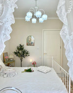 Curved Arm Bell Chandelier - Lamp Outdoor