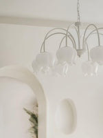 Curved Arm Bell Chandelier - Lamp Outdoor