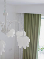 Curved Arm Bell Chandelier - Lamp Outdoor