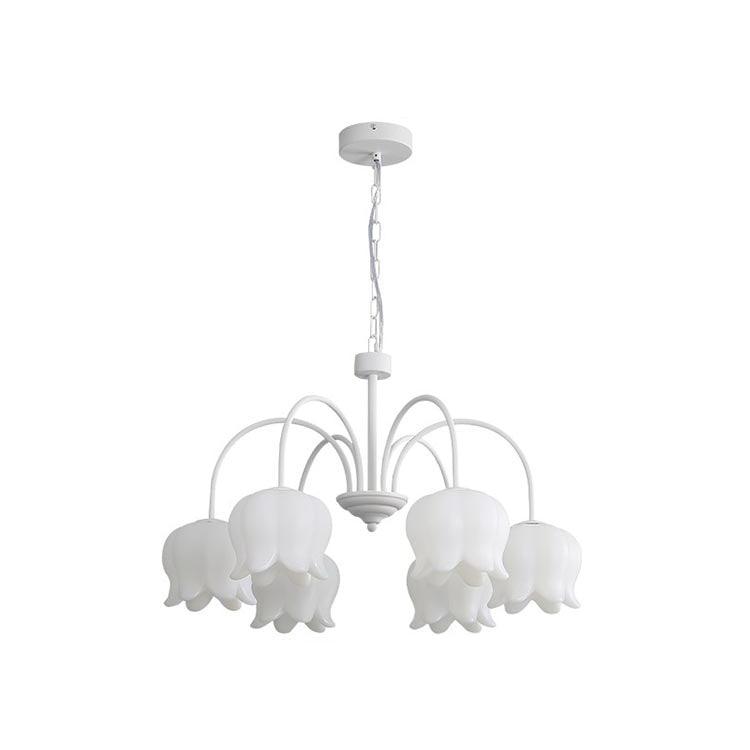 Curved Arm Bell Chandelier - Lamp Outdoor