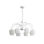 Curved Arm Bell Chandelier - Lamp Outdoor